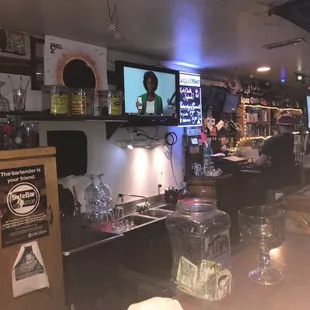 a man sitting at a bar