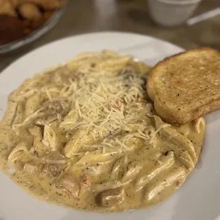 Chicken Blackened Chicken &amp; Andouille Alfredo