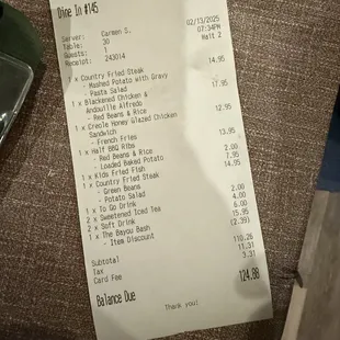 Receipt