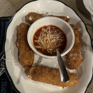 Fried Mozzarella Cheese Sticks