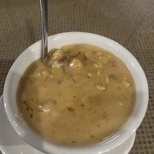 Shrimp and corn soup