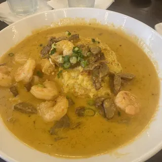 Shrimp, Andouille Sausage & Grits