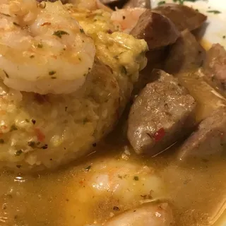 Shrimp, Andouille & Grits