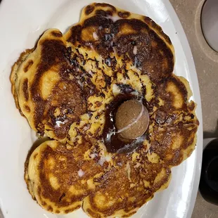 Pineapple upside down pancake