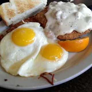 Country Fried Steak & Eggs