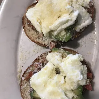 Avocado Bruschetta Toast