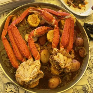 Crab Leg Boil