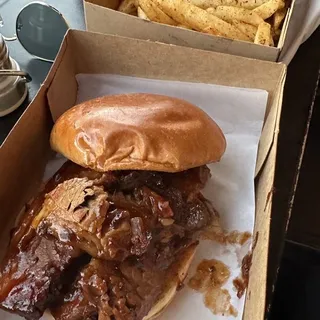 BBQ Brisket Sandwich