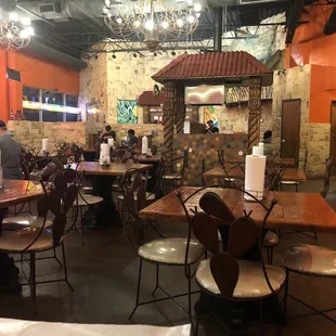 the interior of a restaurant