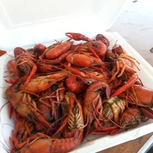 11 $ plate of crawfish