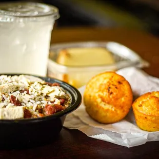 Red beans and rice with chicken