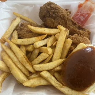 3 pieces chicken combo