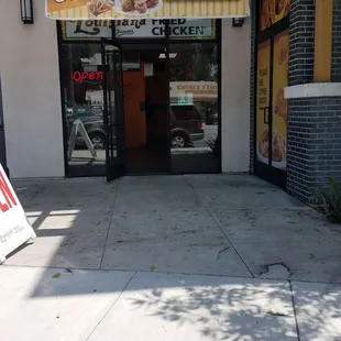 Front entrance