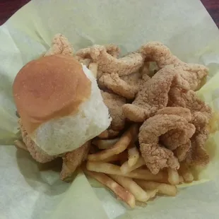 Catfish nugget basket