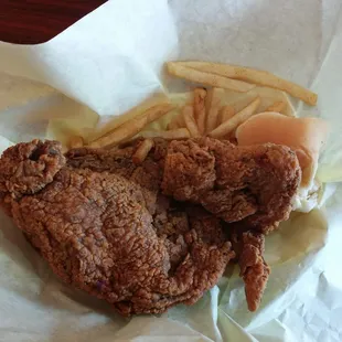 Two Piece I couldn&apos;t wait to eat before I took the pic