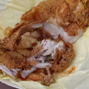 a fried chicken sandwich