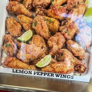 Lemon pepper wings