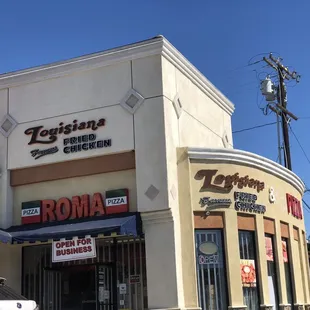the outside of a restaurant