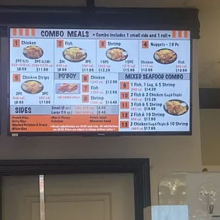Update menu prices!