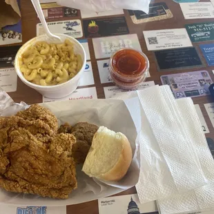 #1 2pc with Mac &amp; Cheese