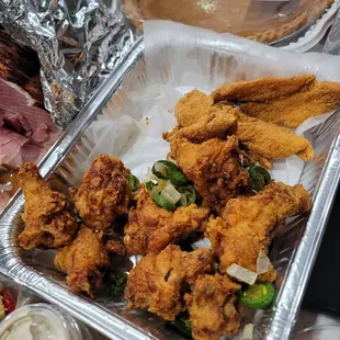 fried chicken wings, food, fried chicken, bbq wings, chicken, poultry, chicken wings and fried chicken, chicken wings, bbq chicken