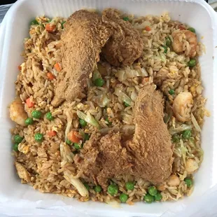 Shrimp Fried Rice Combo.