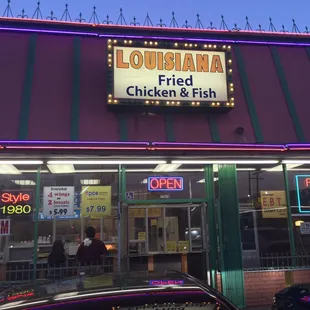 outside of restaurant