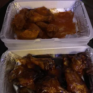 bbq wings, bbq chicken, fried chicken, food, chicken wings and fried chicken, poultry, chicken wings, chicken, fried chicken wings