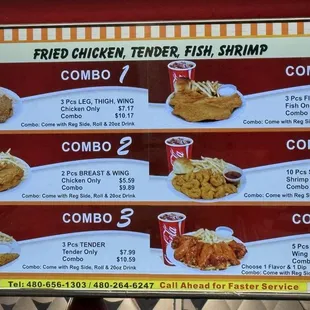 Combo Menu