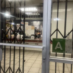 It's 9pm and it's locked up, but they close at 9:30...nahhh they trippin