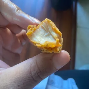 They gave my old ass chicken nuggets