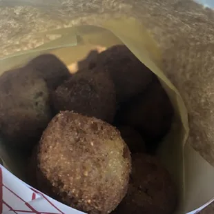 Hush puppies not on the menu