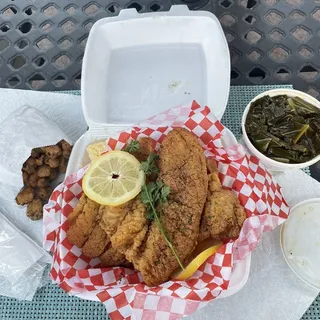 Fried Catfish Dinner Combo