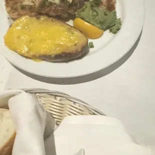 A La Roland -  Fresh filet of fish, sautéed and topped with the original Lagniappe shrimp and mushroom sauce over rice. $32