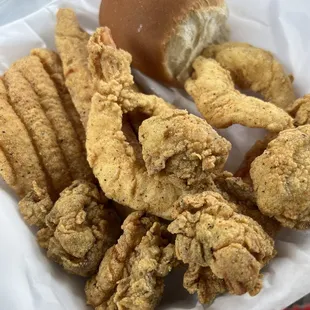Lunch combo 4 with snapper and sole