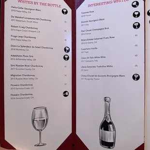 Menu (January 2023)