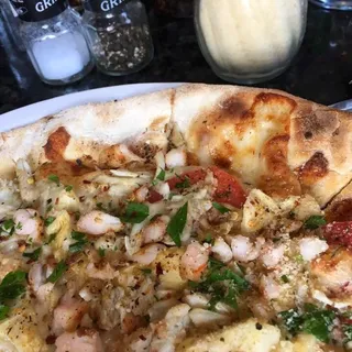 Crab and Shrimp Pizza