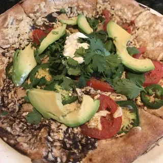Vegan Roasted Chicken Pizza