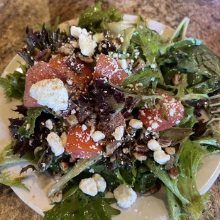 Small Goat Cheese and Pecan Salad!