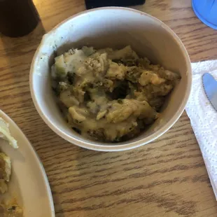 Supposed to be oyster Rockefeller