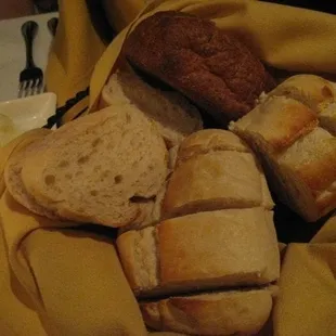 warm french bread