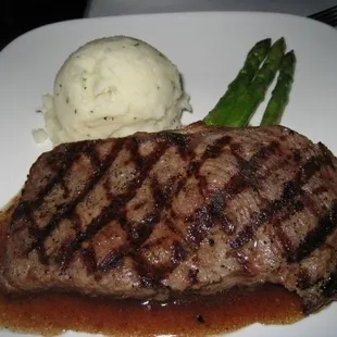 Grilled Black Angus New York Strip Steak