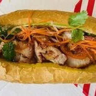 Char-Siu Pork Vietnamese Poboy