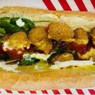 Fried SHrimp Vietnamese Poboy