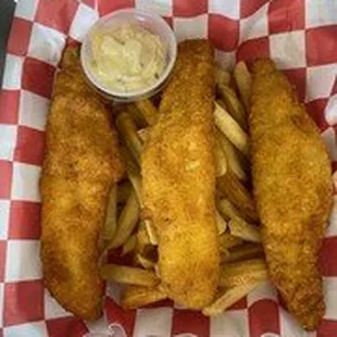 Fried Catfish &amp; French Fries