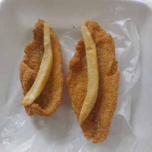 2 piece Catfish fillet.