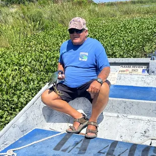 Even the birds love Ernie