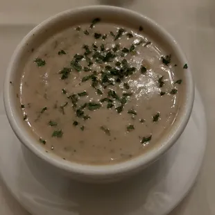 Corn &amp; shrimp chowder (slightly spicy, very delicious)