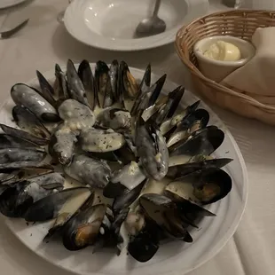 Steamed Mussels