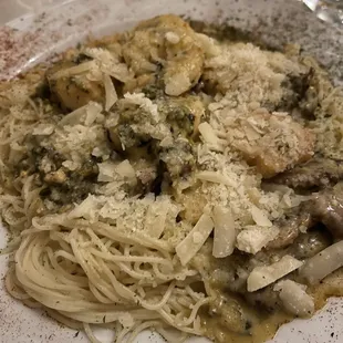 Lemon Pesto Shrimp &amp; Scallops